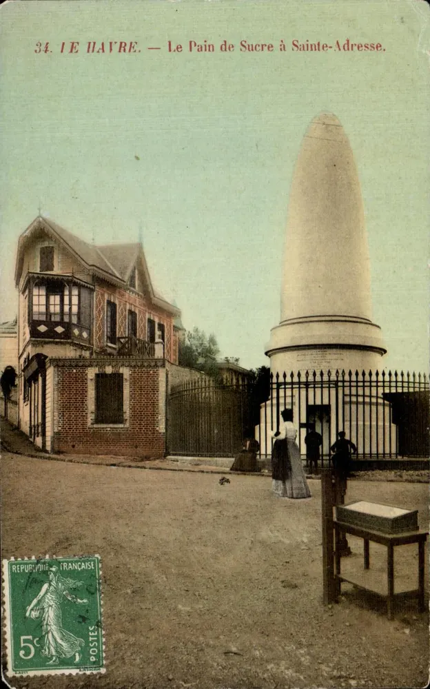 Le Pain de Sucre in Sainte-Adresse — Le Havre — Unbekannter Verlag, Nr. 34 - Vorderseite