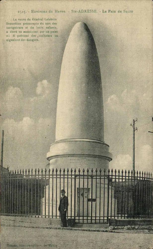 Le Pain de Sucre - Umgebung von Le Havre — Ste-Adresse — Verlag Bégnat, n°2525 - Vorderseite