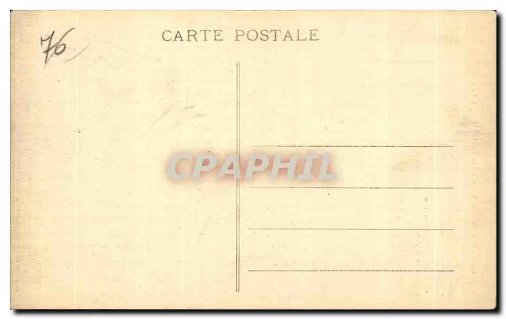 Le Pain de Sucre - Umgebung von Le Havre — Ste-Adresse — Verlag Bégnat, n°2525 - Rückseite