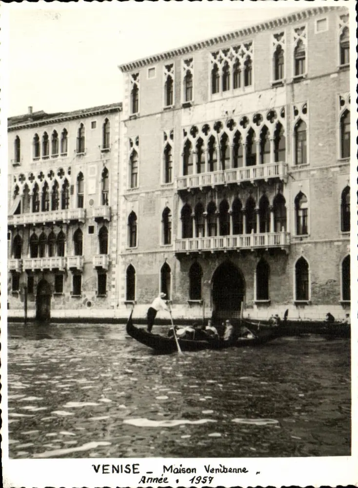 Veneza - Casa Venibenne - Ano 1959 - Frente