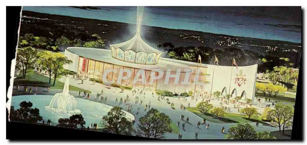 Pavillon des Vatikans — New York World's Fair 1964-1965 — UNISPHERE - Vorderseite