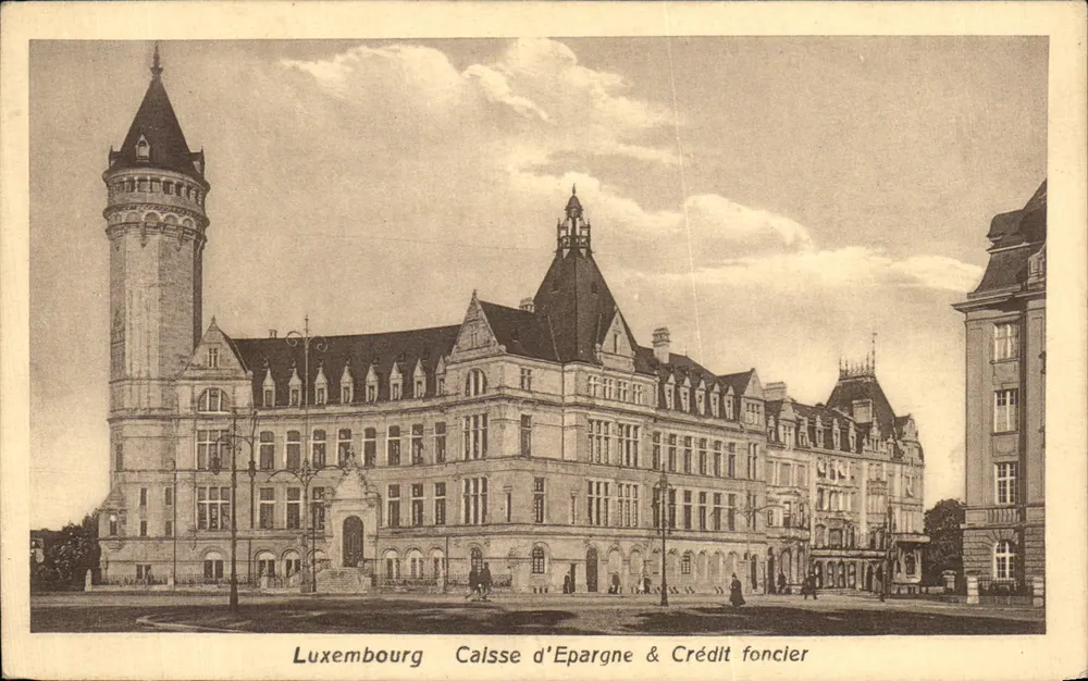 Luxemburg - Sparkasse & Grundschuldkreditbank — Nr. 12 - Vorderseite