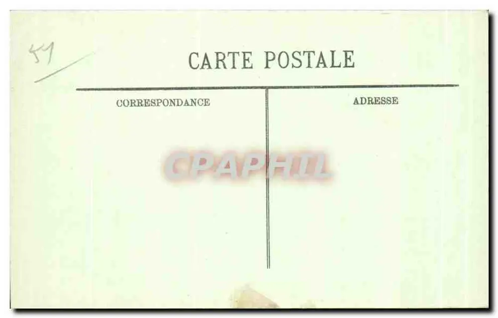 Chalons-sur-Marne — Perspektive auf die rue de la Marne — LL. n°73 - Rückseite