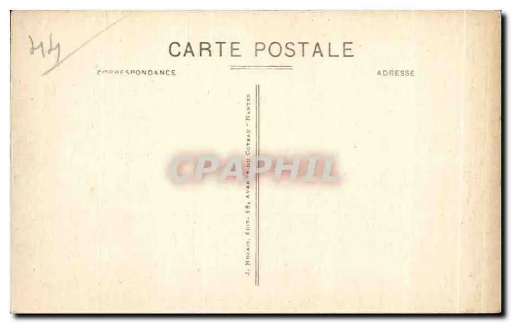 Le Croisic (L.-Inf.) - Los Rocas de Port-Lin - Reverso
