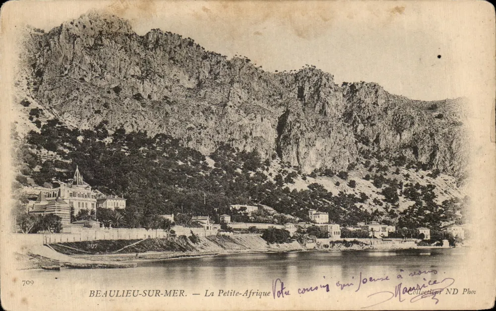 Beaulieu-sur-Mer — A Petite-Afrique — Coleções ND Phot - Frente