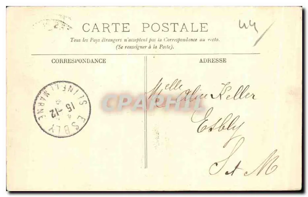 NANTES — Die Börse und der Quai Duguy-Trouin — LL. - Rückseite