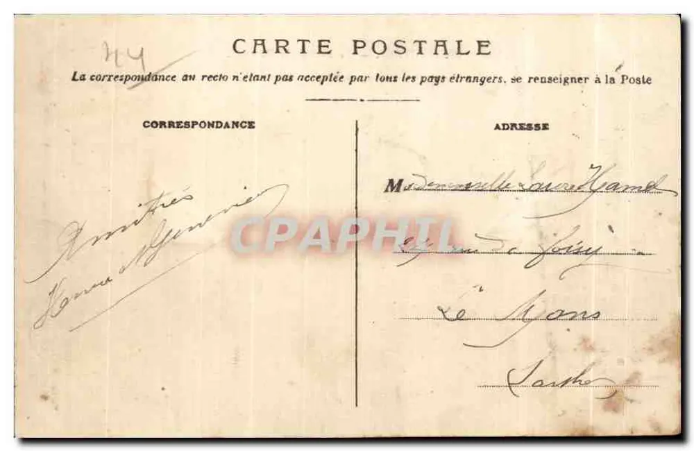 NANTES — O Ponte da Rotonda — M. B. n°152 - Verso
