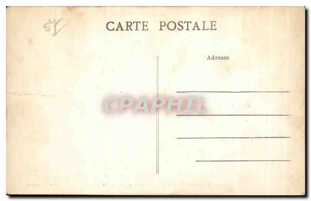 Saint-Junien (Hte-Vienne) — Het schuivende boom op de Glane — Edit. Villoutretz - Achterkant