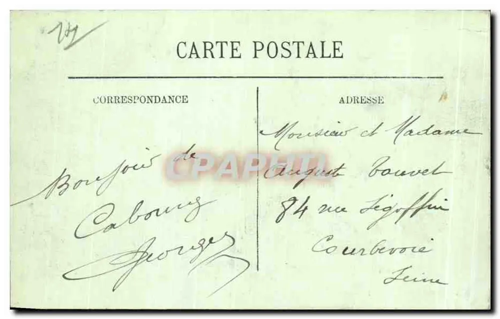 Cabourg — Das Grand Hotel und die Gärten — LL - Rückseite