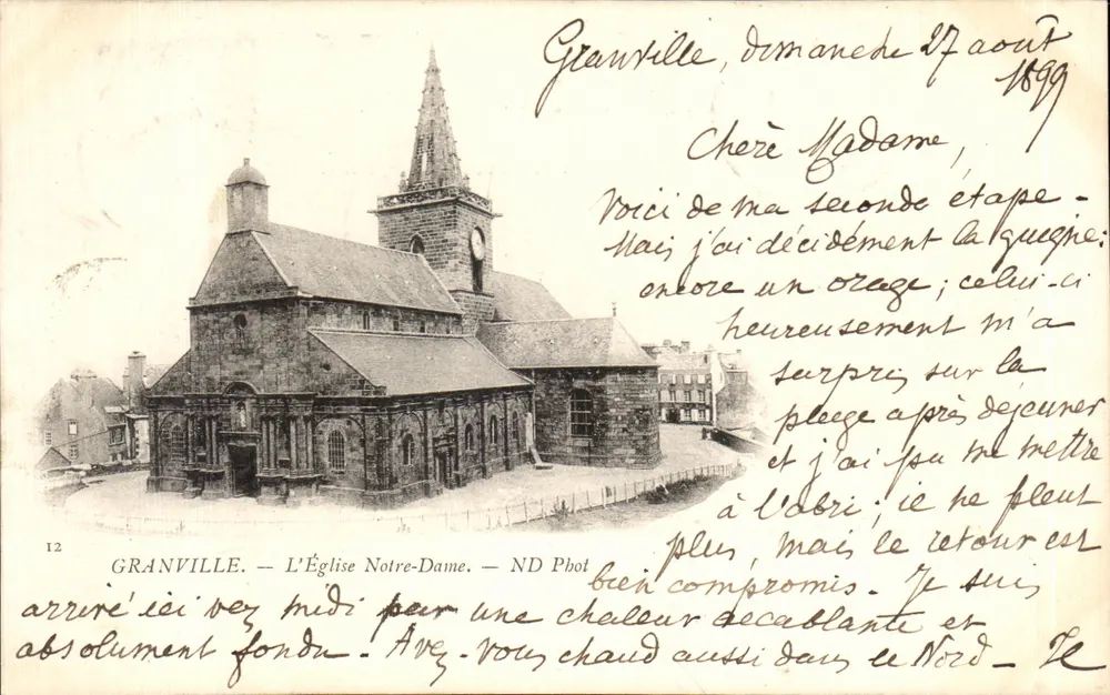Granville — Kirche Notre-Dame — ND Phot n°12 - Vorderseite