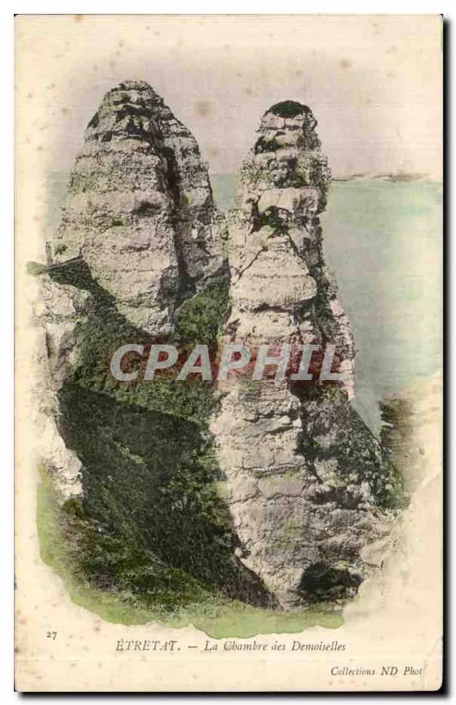 ÉTRETAT — La Chambre des Demoiselles — Collections ND Phot - Vorderseite
