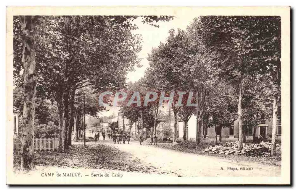 Campo de Maillé — Saída do Campo — A. Niaps, editor - Frente