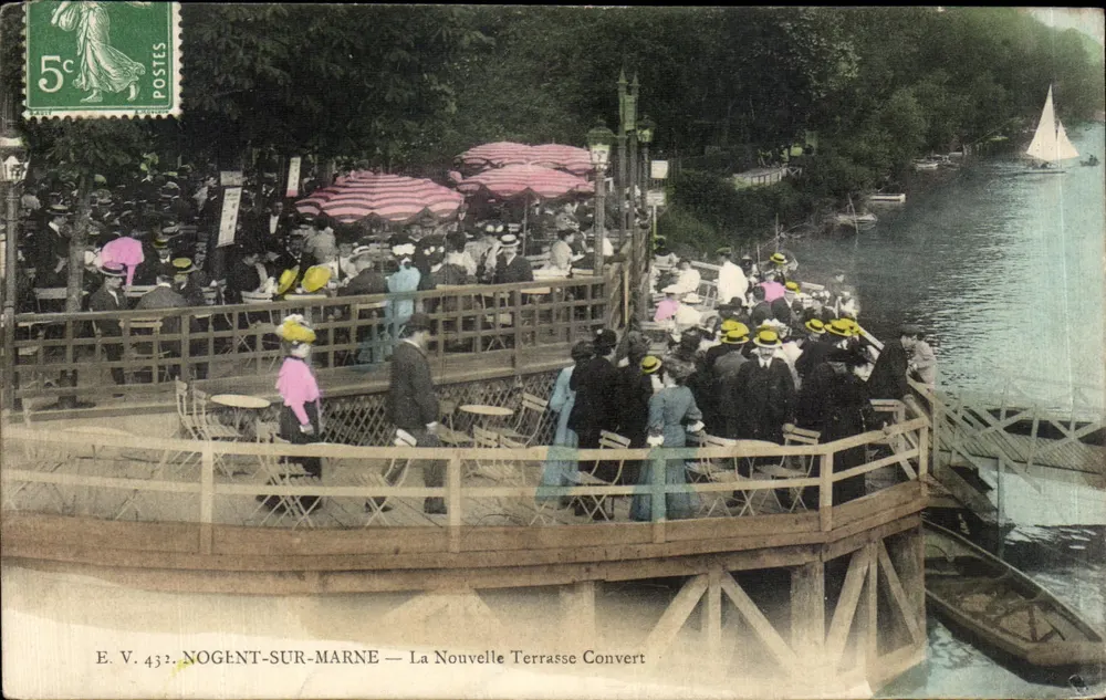 Nogent-sur-Marne — Die Neue Convert-Terrasse — E. V. 432 - Vorderseite