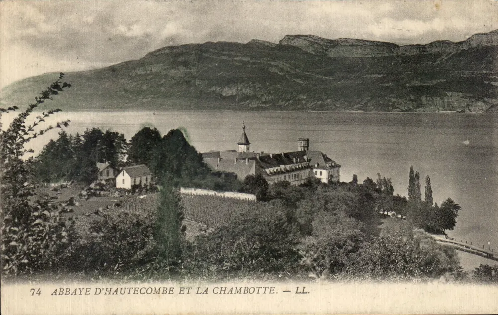 Abbaye d'Hautecombe e a Chambotte — LL. — n°74 - Frente