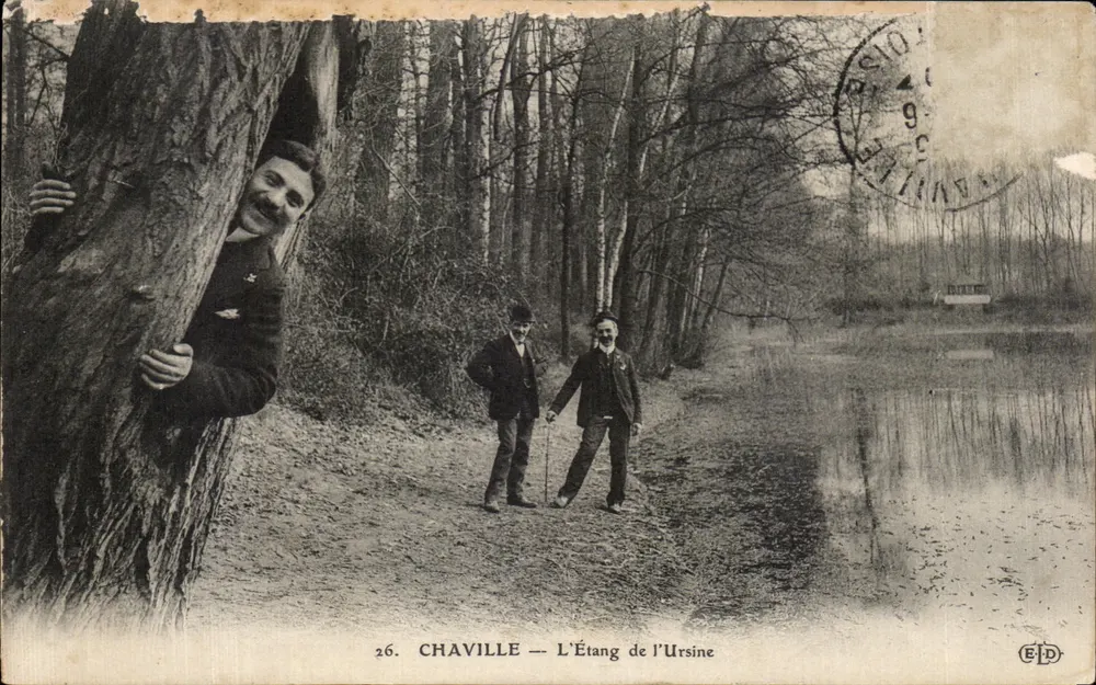 Chaville — L'Étang de l'Ursine — Editore E.P.D. n°26 - Recto
