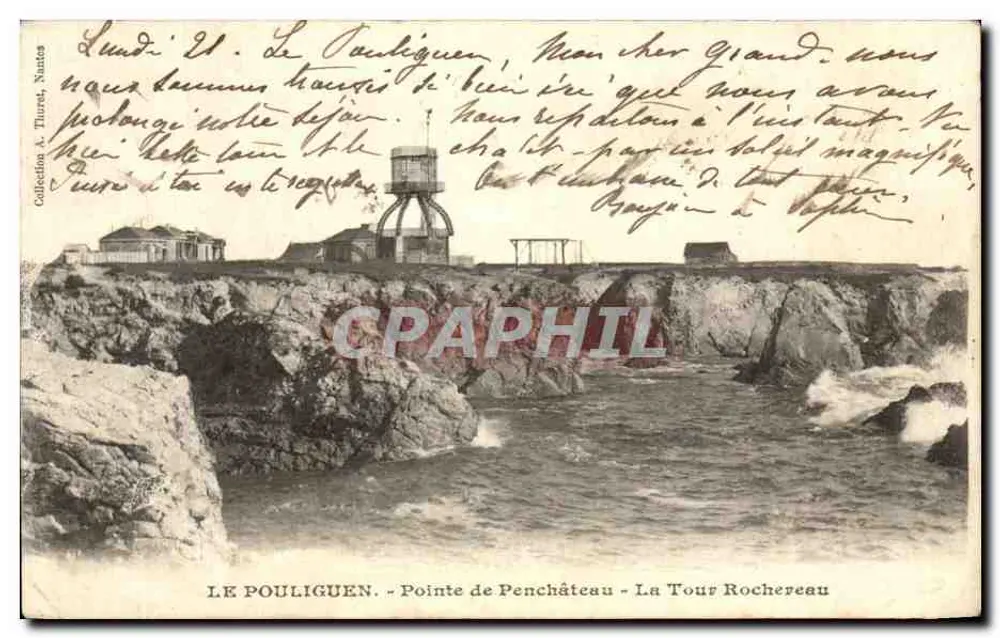 Le Pouliguen - Pointe de Penchâteau - La Tour Rochereau - Vorderseite