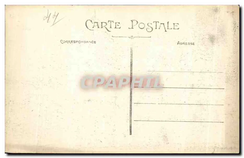 Nantes - Cour du Château Le Grand-Logis (XVe siècle) — Collection F. Chapeau, Nantes - 25e mille - Rückseite