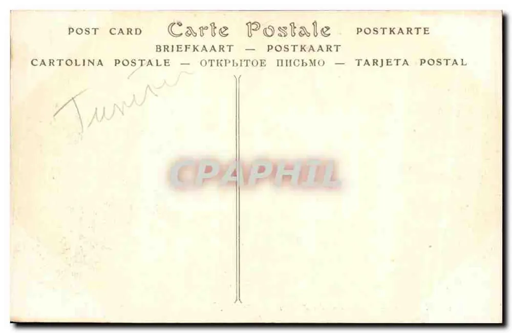 Bizerte — Die Zouaven-Kaserne — ND Pbot. - Rückseite