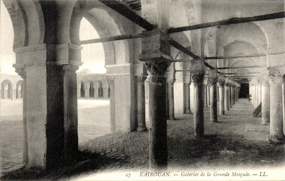 Kairouan — Galerien der Großen Moschee — LL. n° 97 - Vorderseite