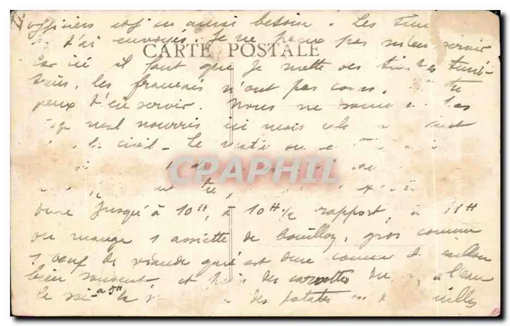 Tunis — Das Theater und das Casino — Verlag S.S. - Rückseite