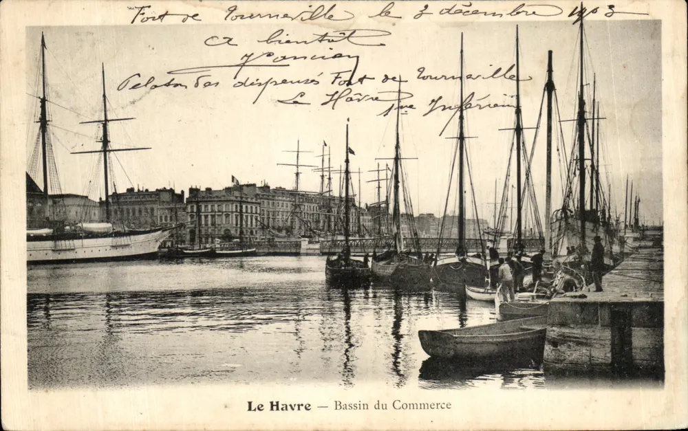 Le Havre — Bassin du Commerce — anonymer Verleger, Seriennummer nicht sichtbar - Vorderseite