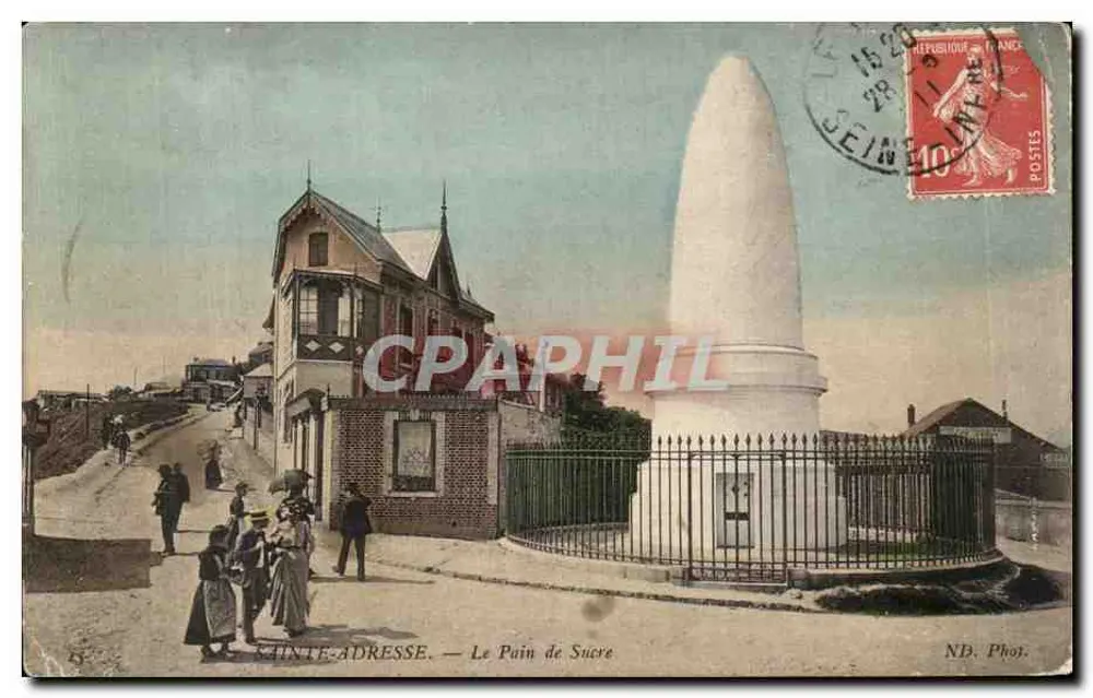 Sainte-Adresse — Le Pain de Sucre — NB. Phoj. - Frente