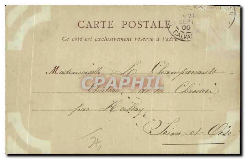 Le Havre — A Ponte (Maré da Noite) — ND Pigot - Verso