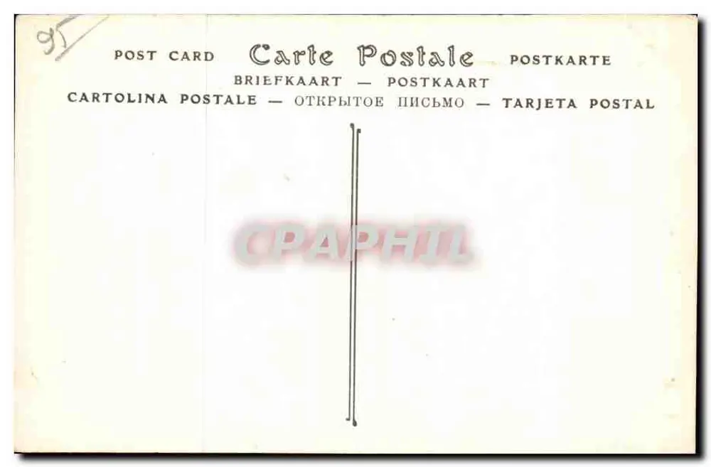 L'Isle-Adam (Sceaux-et-Oise) — Abside da Igreja — Carte postale n°305 - Verso