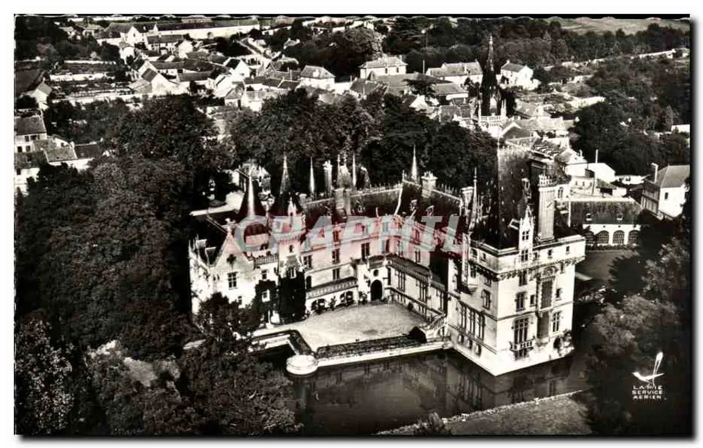 Vigny (S.-et-O.) — Das Schloss - Der Ehrenhof — Lapie Service Aérien - Vorderseite