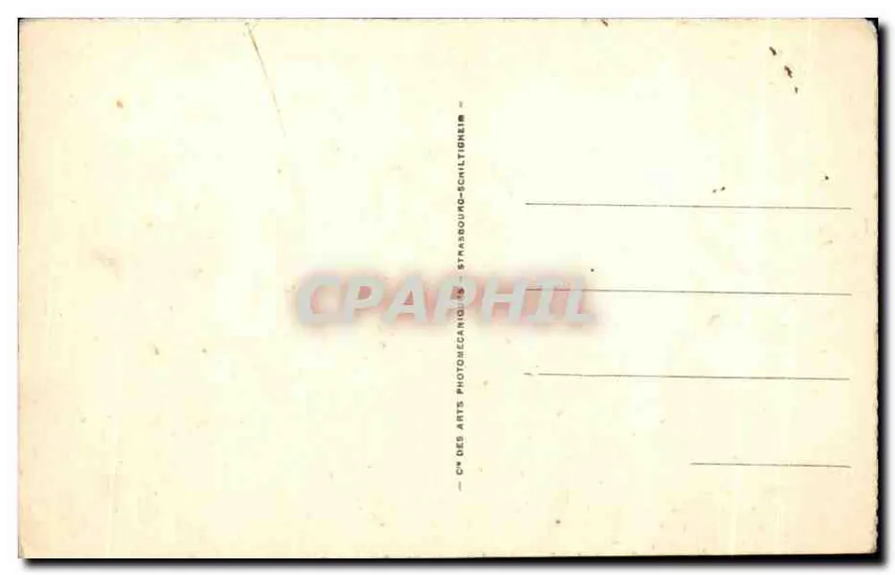 Rouen — Jeanne d'Arc am Scheitelpfahl — LL, Nr. 34 - Rückseite