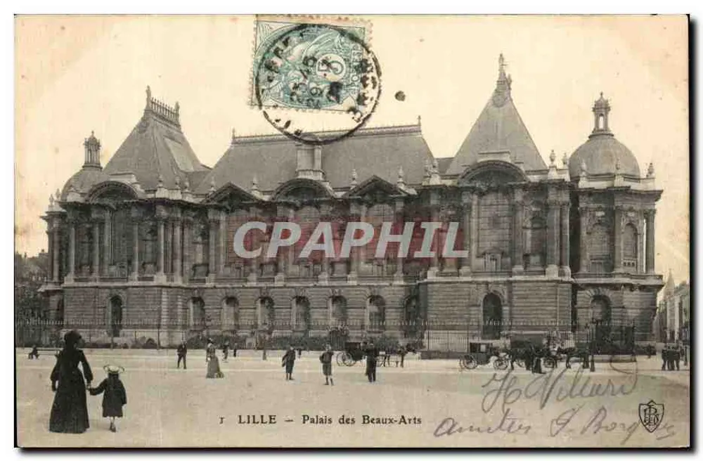 LILLE — Palácio dos Belos-Artes — J. Vellure & A. Borges - Frente