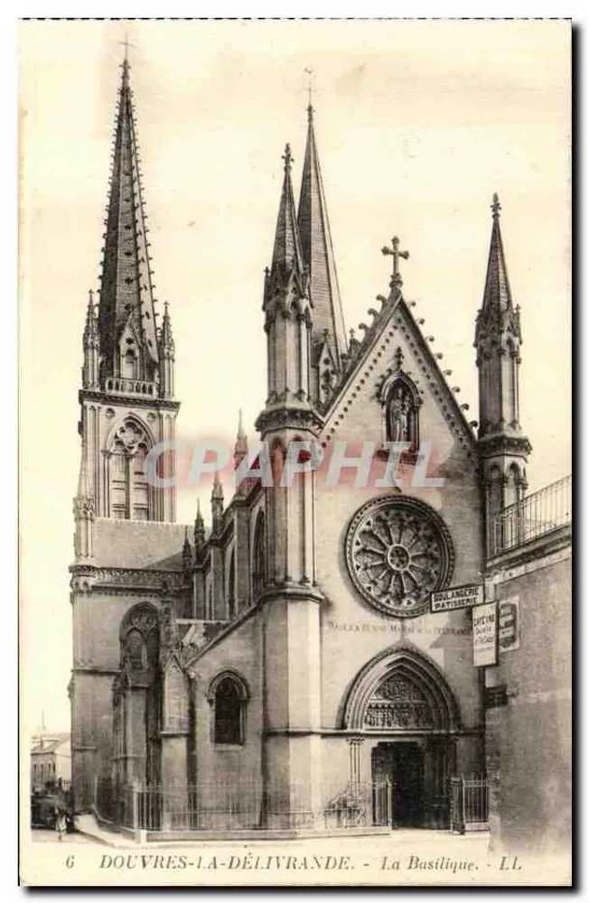 Douvres-la-Délivrande — A Basílica — LL n°6 - Frente