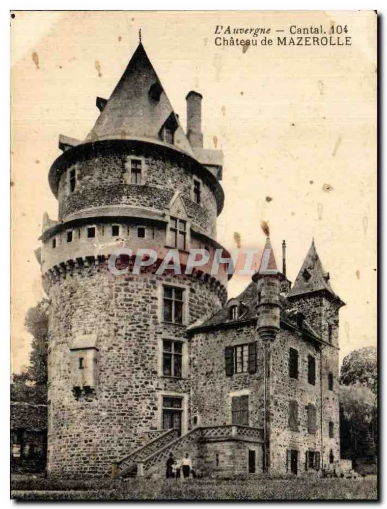 Schloss Mazerolle — Cantal, 104 - Vorderseite