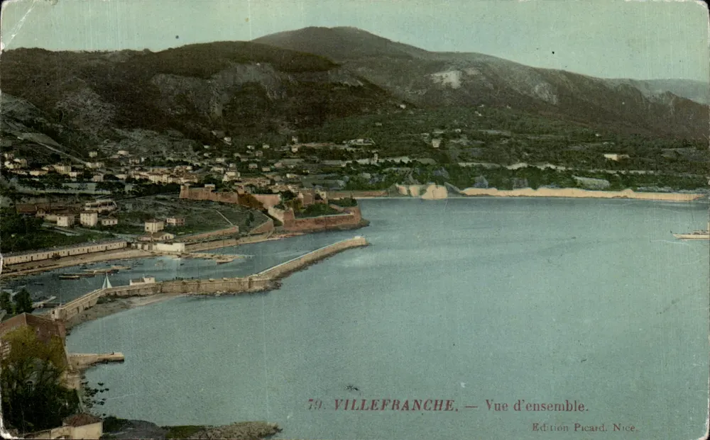 Villefranche — Vista geral — Edição Picard, Nice, n°79 - Frente