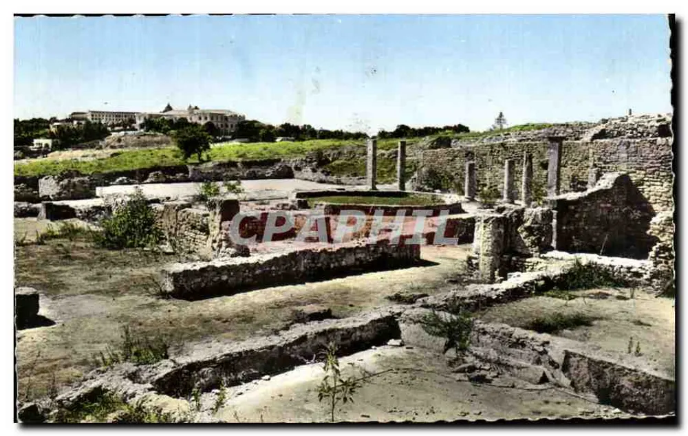 Vila Romana (Teatro) — Cartago — Edições A. Chalat, Tunísia - Frente