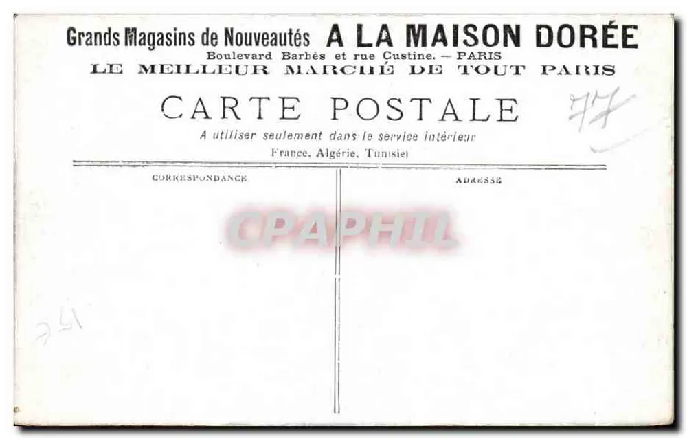 Le Loing em Moret — vista do ponte e dos habitantes atravessando o rio — editor M. Moret, n° não visível - Verso