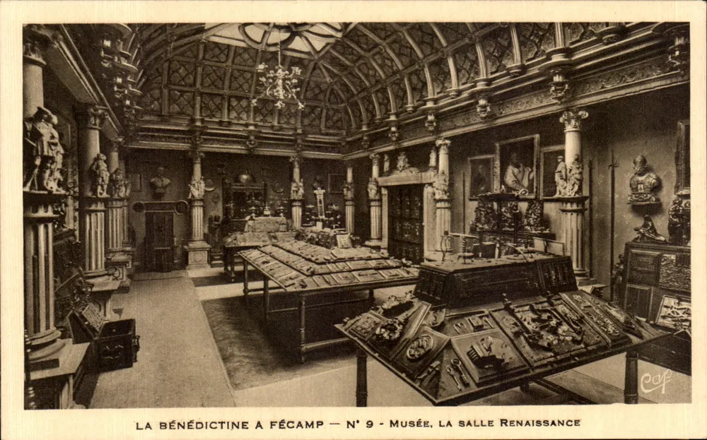 Die Benediktinerin in Fécamp — Museum, der Renaissance-Saal — N° 9 - Vorderseite