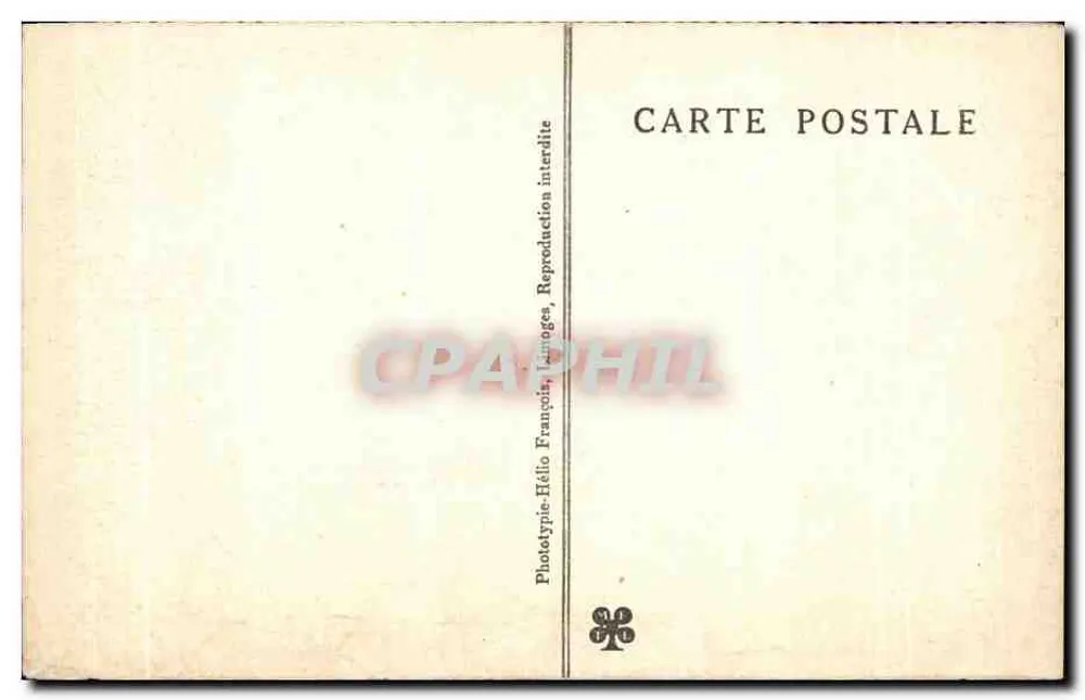 A Grotta de Presque — O Baldaquino — Fototipia Hélio - Verso