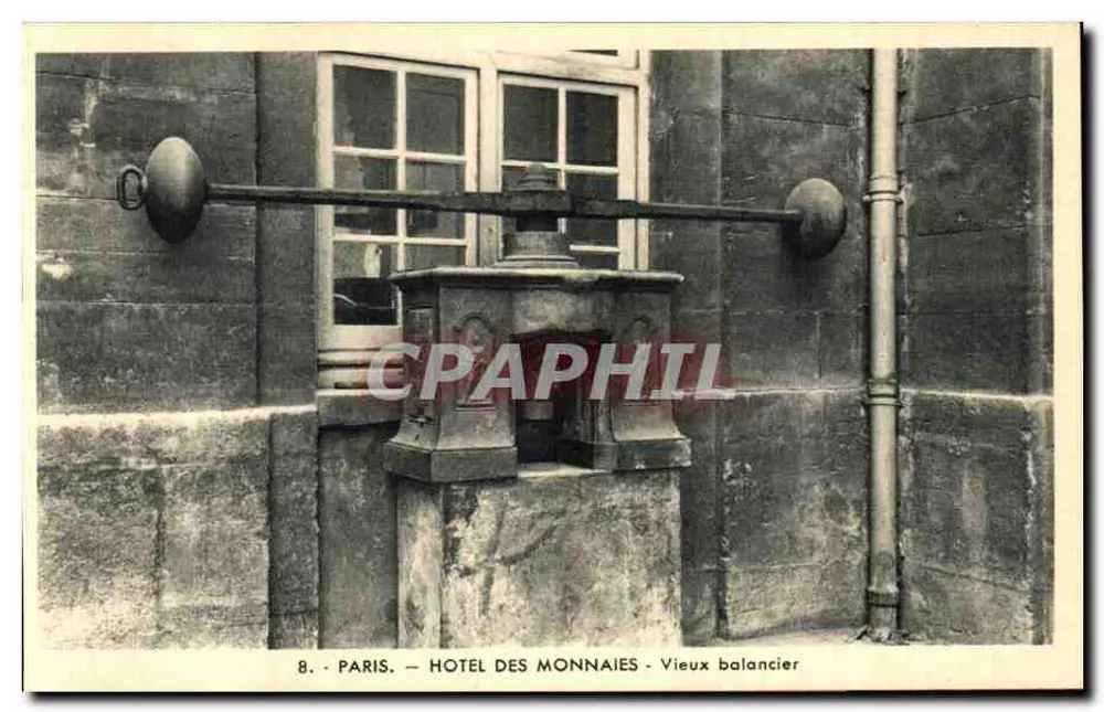 Paris - Hotel der Münzen - Altes Pendel - Vorderseite