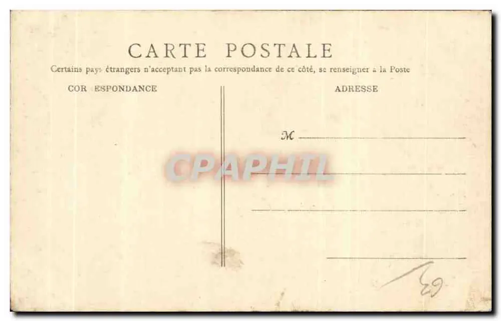 Le Mont-Dore - Thermalbad - Halle der Verlorenen Gegenstände — R. F., Paris, Co - Rückseite