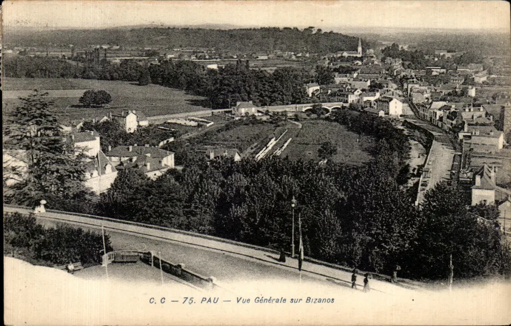 Bizanos — Allgemeiner Blick — C.C. 75. PAU - Vorderseite