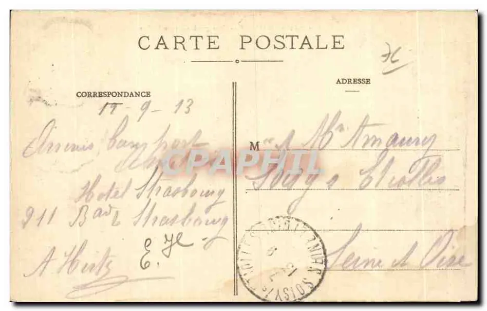 Le Havre — Vista geral para o Porto — C. V. - 2083 - Verso