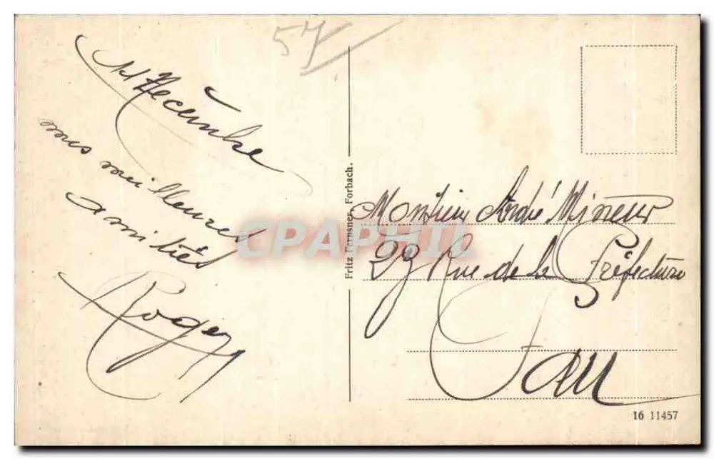 Denkmal für die 1870 gefallenen französischen Krieger in Forbach — Forbach i. Lothr. Denkmal für die 1870 gefallenen französischen Krieger - Rückseite