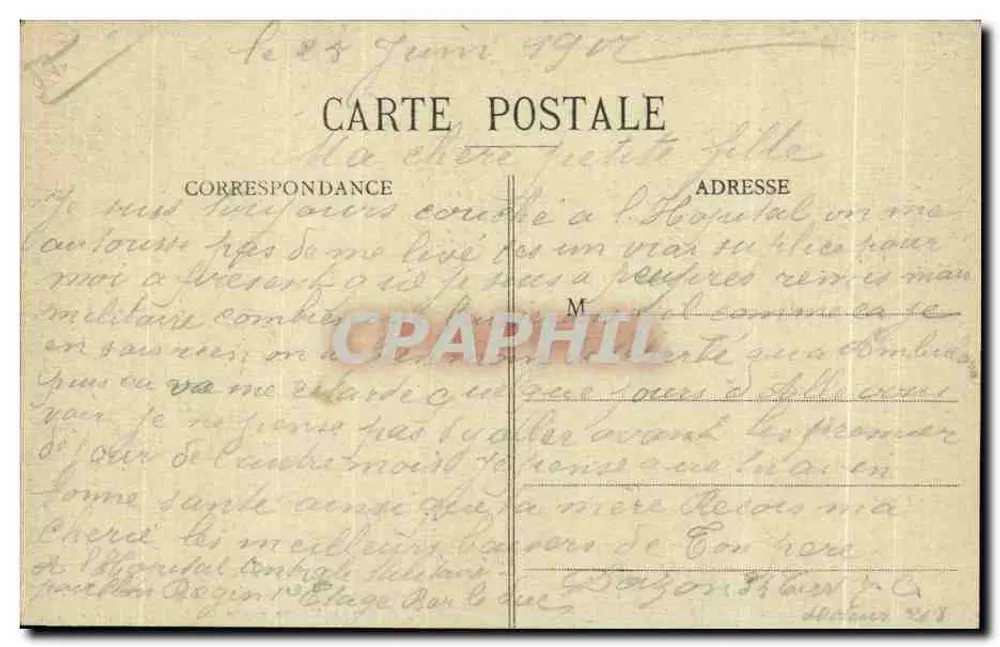 Bar-le-Duc — Geburtsort von Herrn Poincaré, rue Nève — E. C. Bar-le-Duc - Rückseite