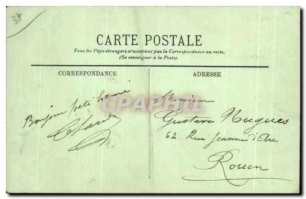 Amboise — No Cais — LL. — Editor LL. n°39 - Verso