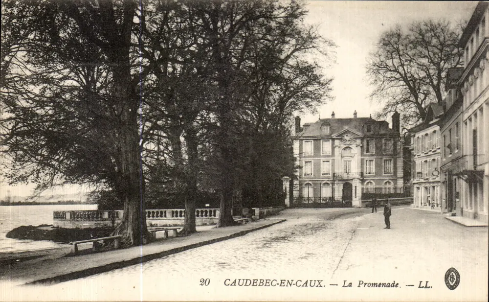 Caudebec-en-Caux — A Promenade — LL - Frente
