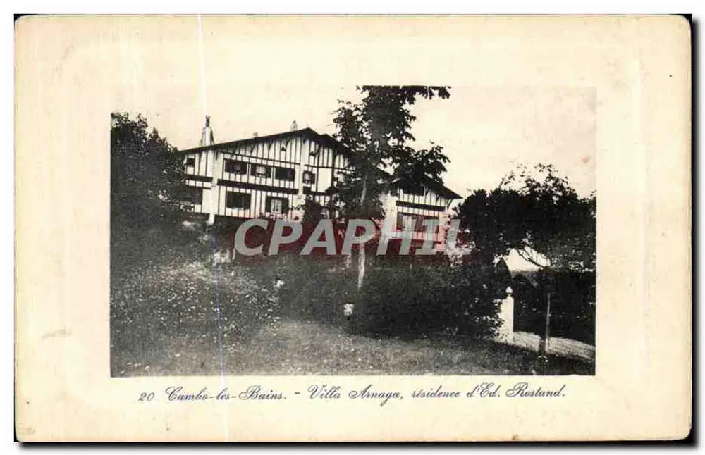 Cambo-les-Bains - Villa Arnaga, Wohnsitz von Ed. Postand - Vorderseite