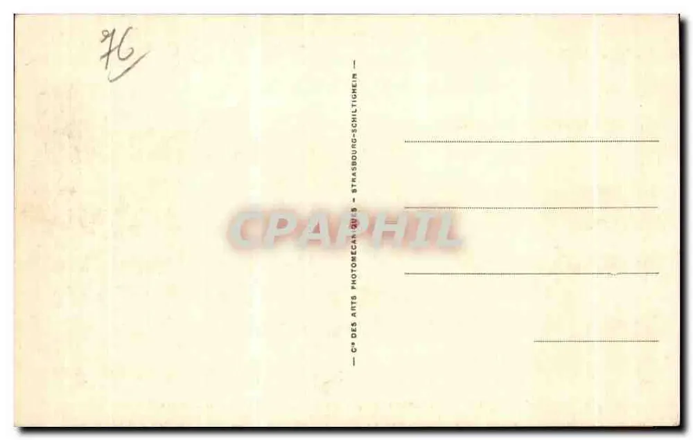 SAINT-VAIERY-en-CAUX — Eingang zum Casino — Verlag ARB n°203 - Rückseite