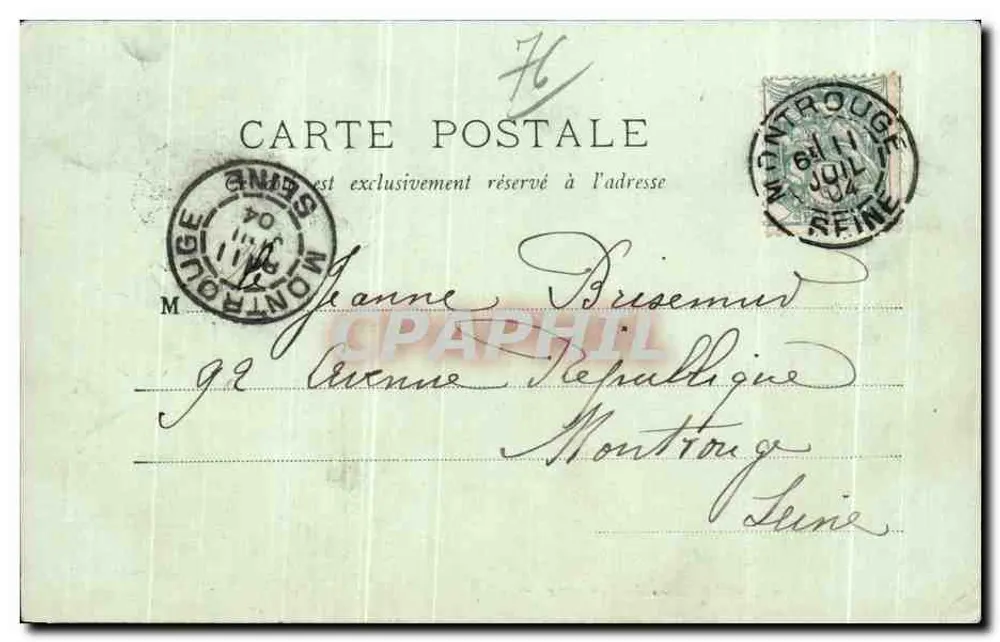 Le Havre — Der Hafen des Handels — LL. - Rückseite