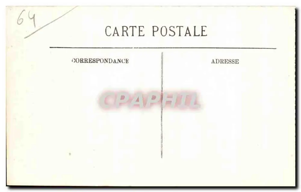 Pau — Der Königliche Platz und die Pyrenäen — LL. - Rückseite